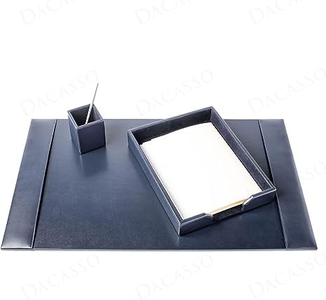 Dacasso Bonded Leather Desk Set