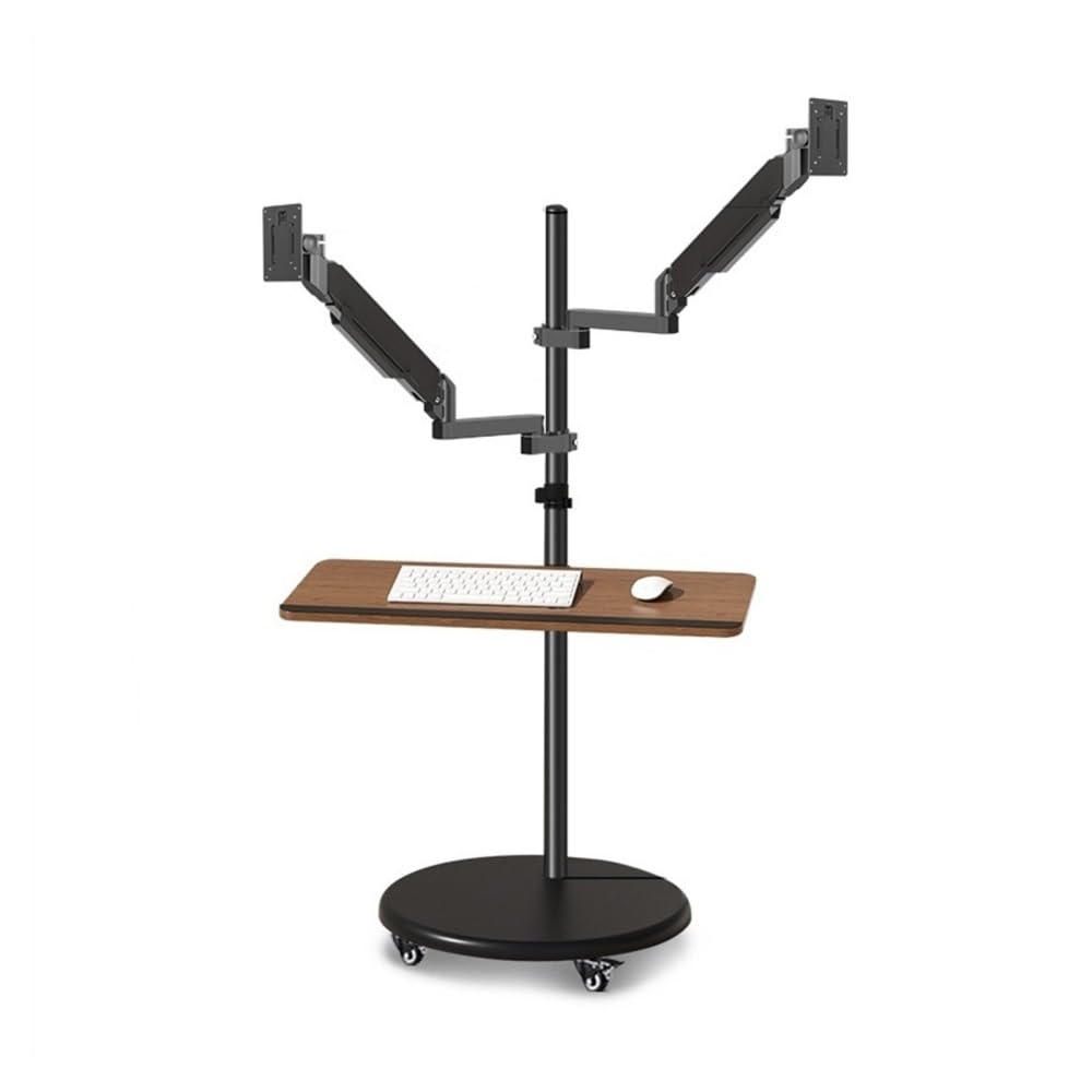 Dual Monitor Mobile Workstation