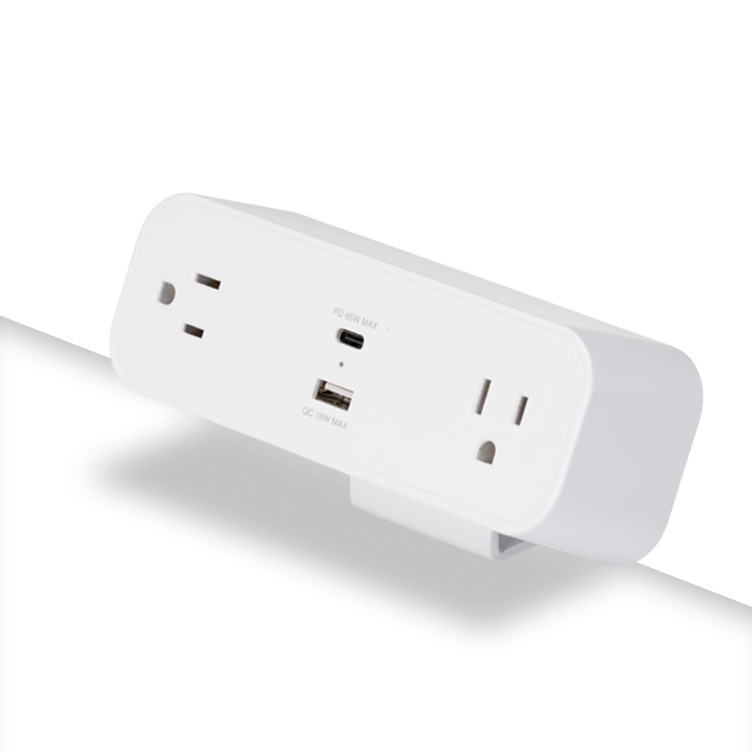 Desk Clamp Power Strip with USB-C & USB-A