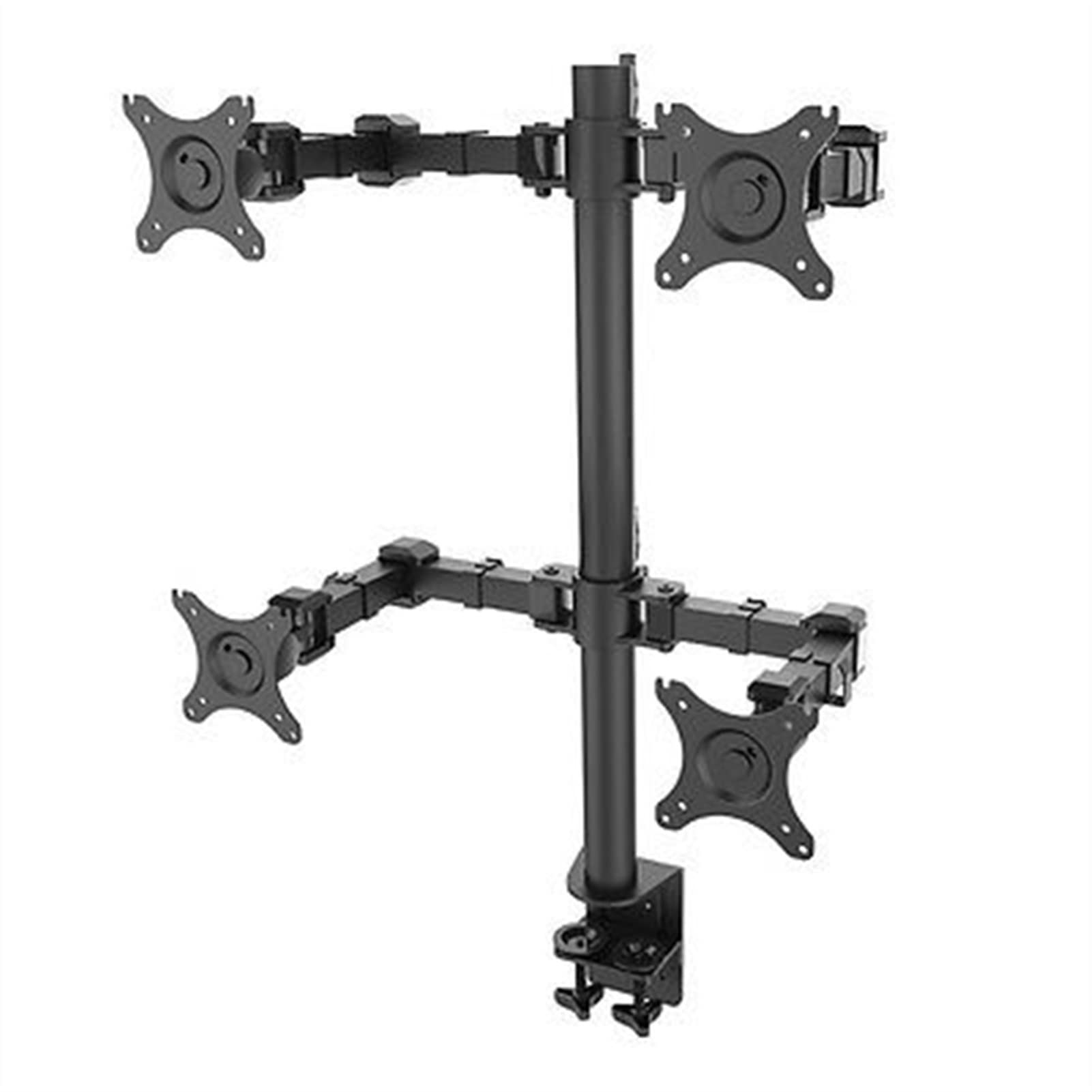 Quad Monitor Desk Mount