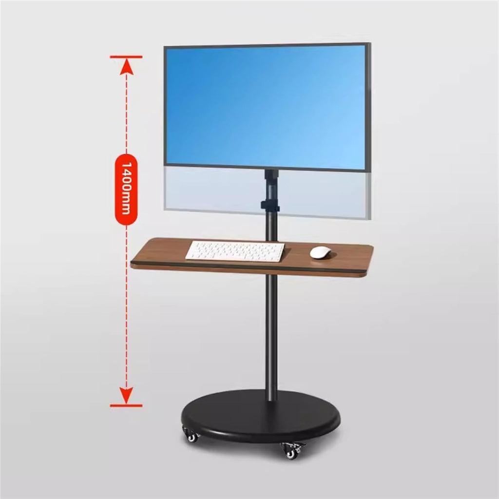 Dual Monitor Mobile Workstation Stand