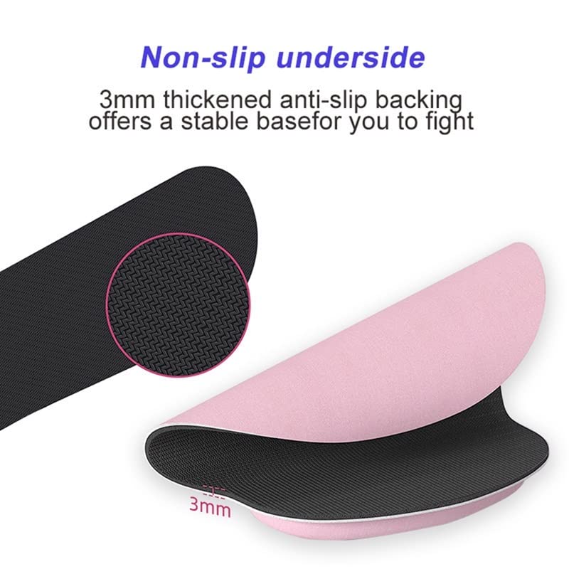 Memory Foam Keyboard & Mouse Wrist Rest Set