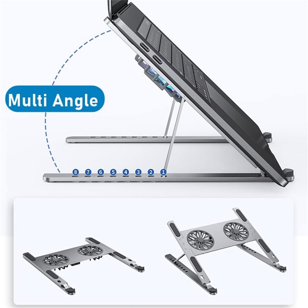 Adjustable Aluminum Laptop Cooling Stand