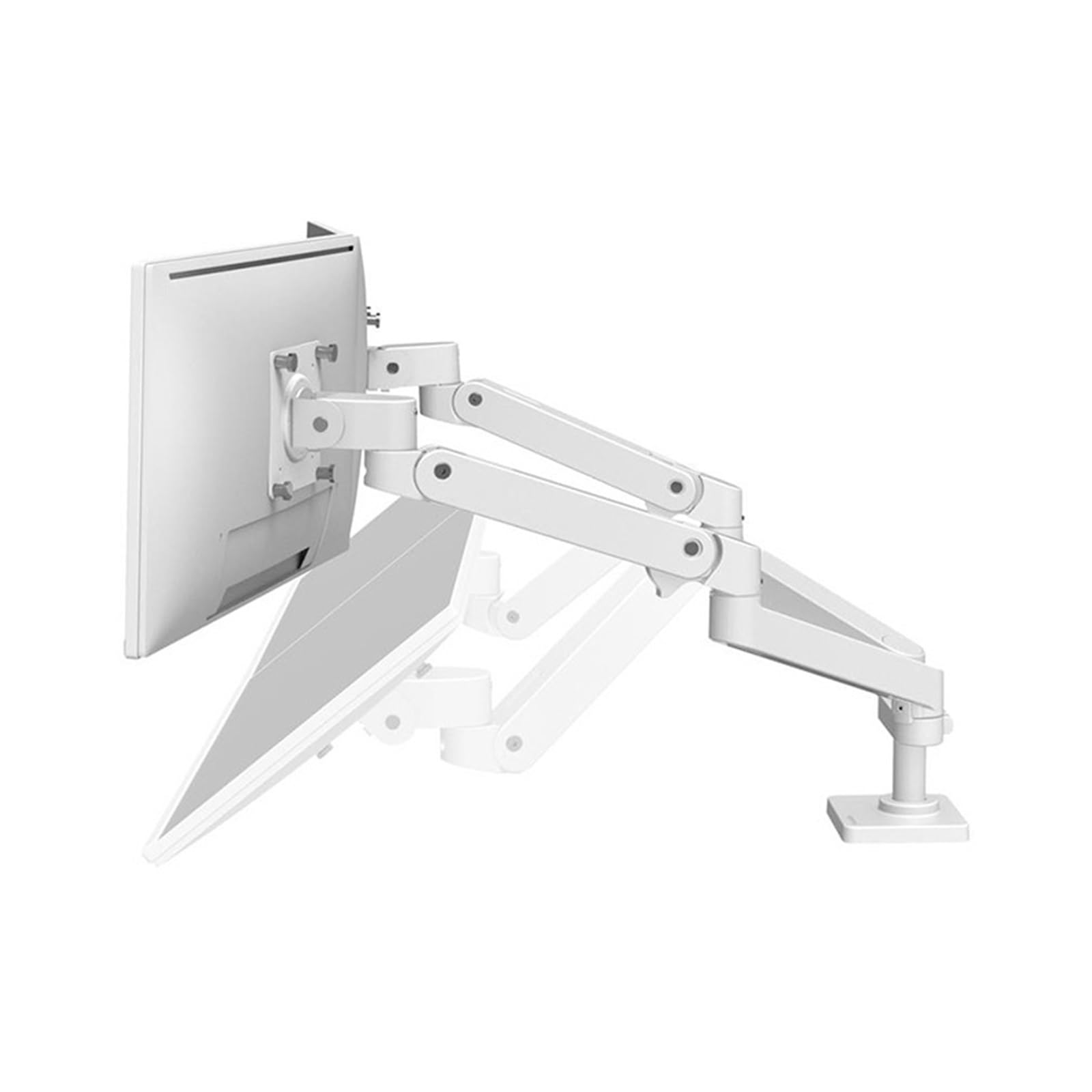 Dual Monitor Splicing Stand Desktop Computer Swing arm(Perforated)