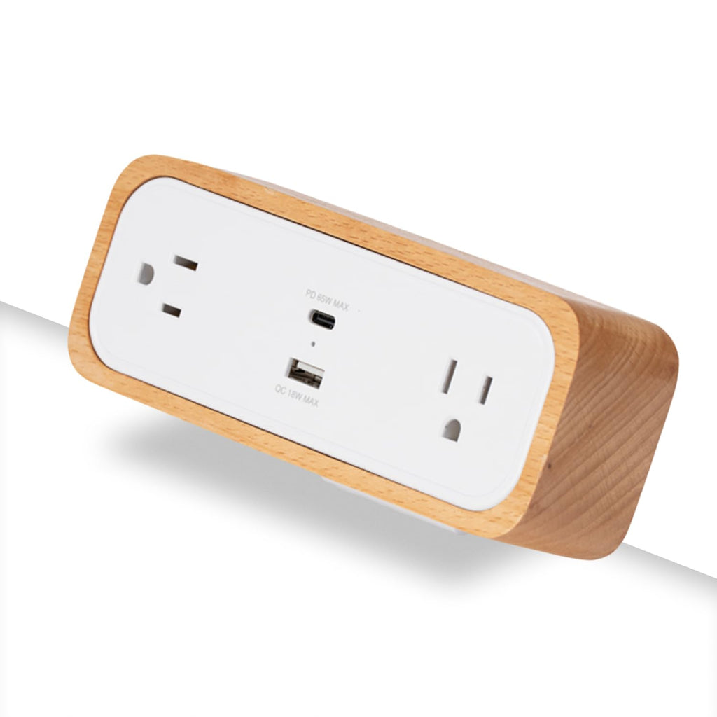 Desk Clamp Power Strip with USB-C & USB-A