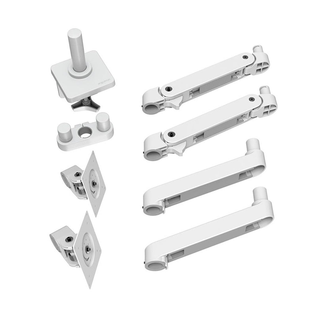 Dual Monitor Splicing Stand Desktop Computer Swing arm(Perforated)