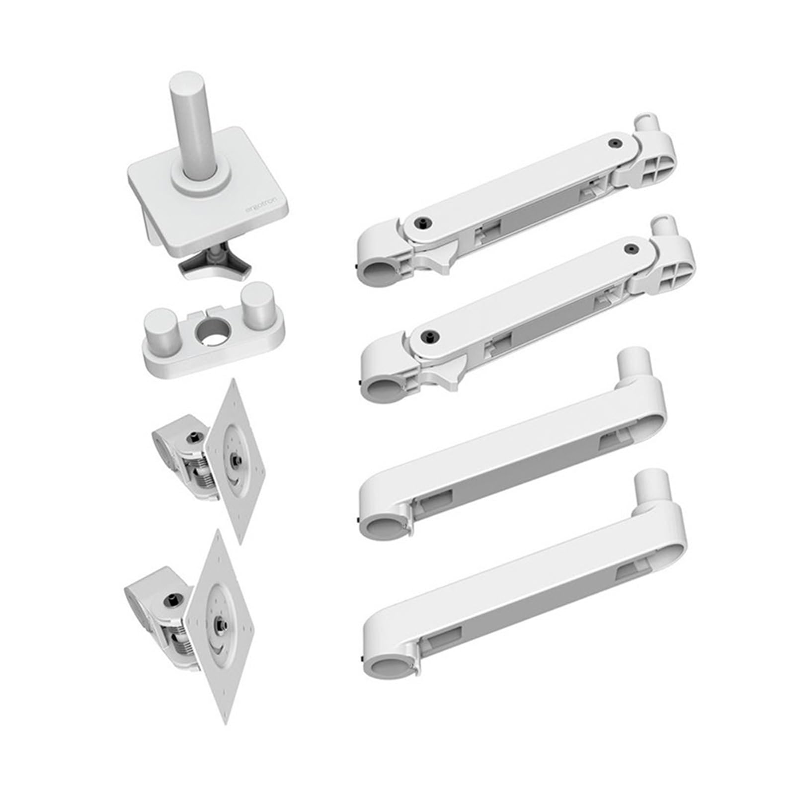 Dual Monitor Splicing Stand Desktop Computer Swing arm(Perforated)
