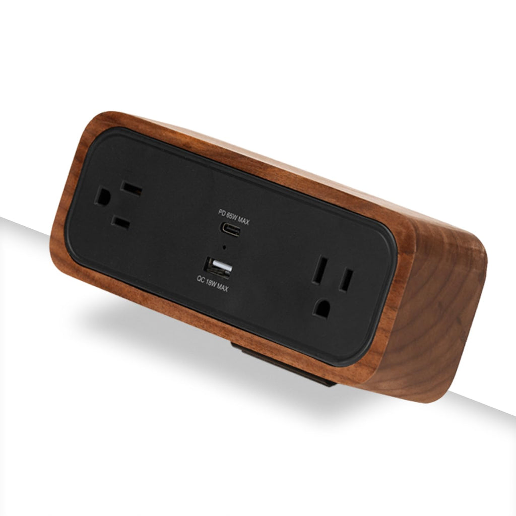 Desk Clamp Power Strip with USB-C & USB-A