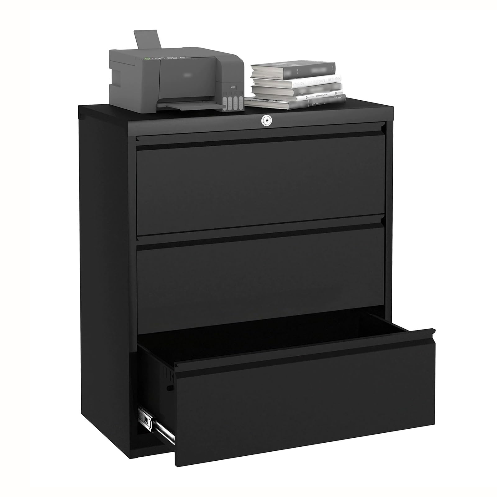 Locking File Cabinet with Drawers