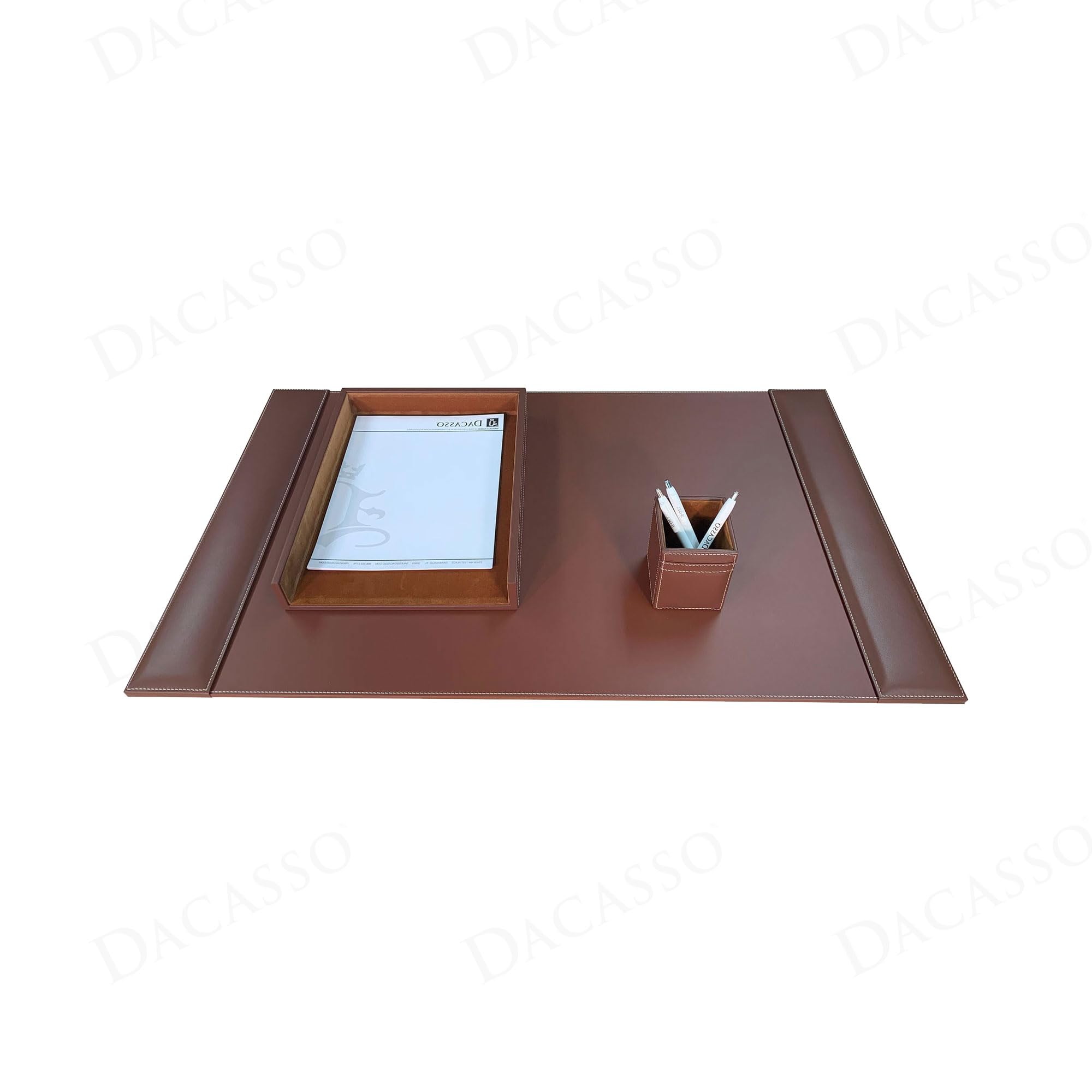Leather Desk Pad Set
