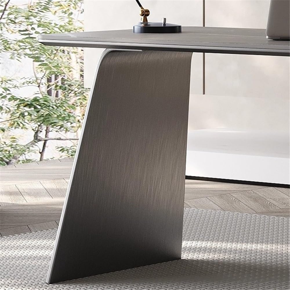 Home Office Desk with File Cabinet