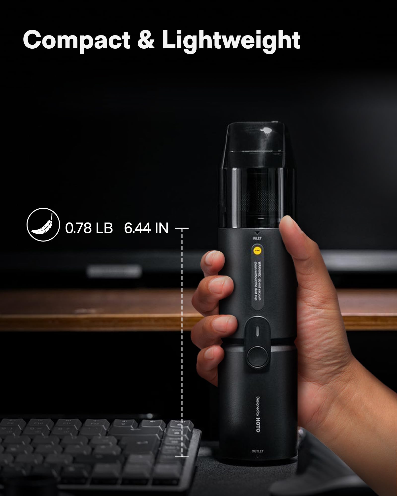 Cordless Handheld Vacuum & Air Duster