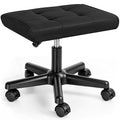 Adjustable Under Desk Footrest with Wheels