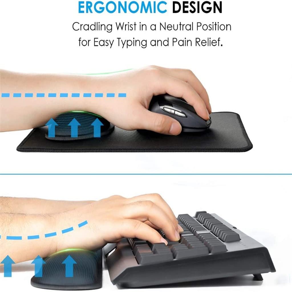 Memory Foam Wrist Rest Set