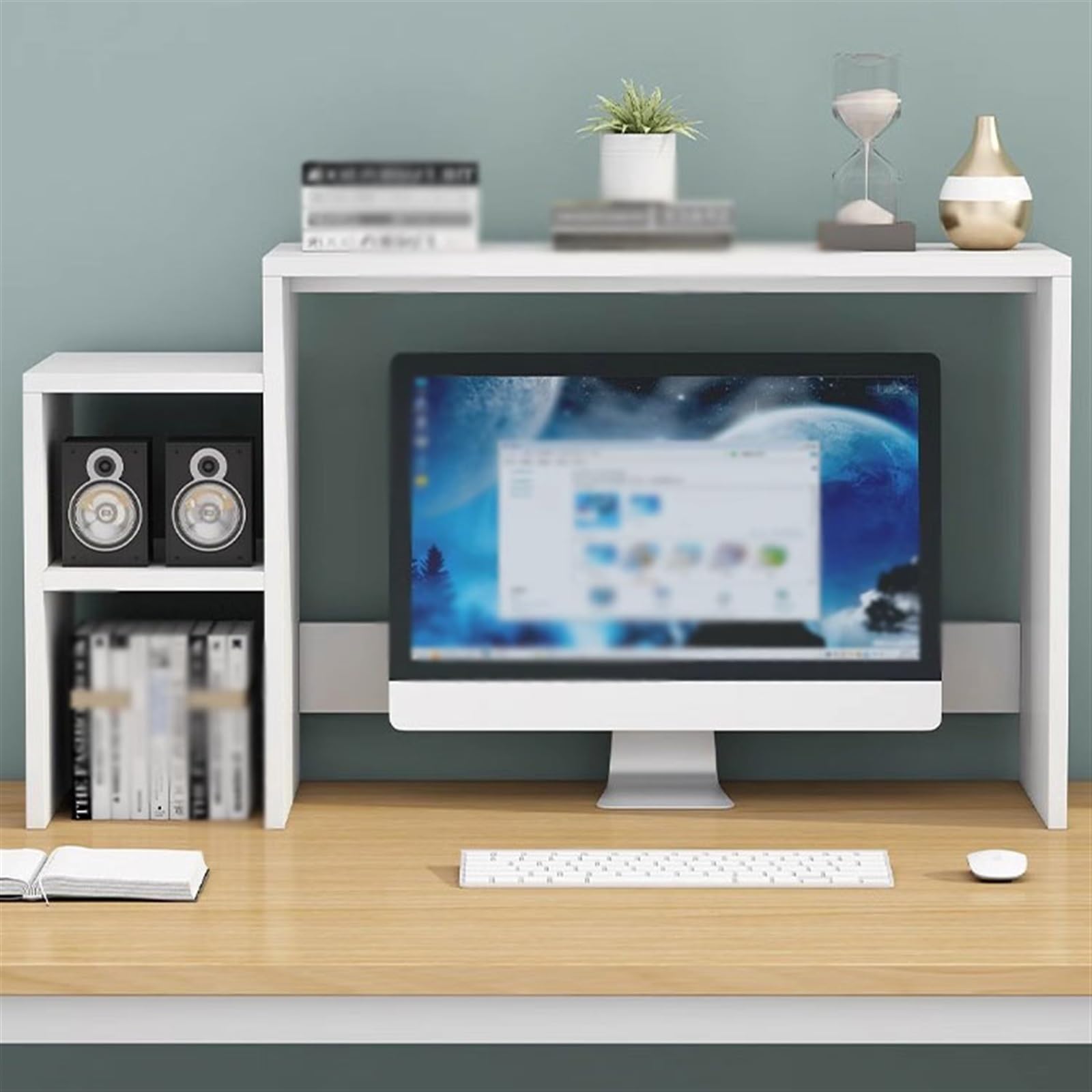 Desktop Monitor & Printer Stand