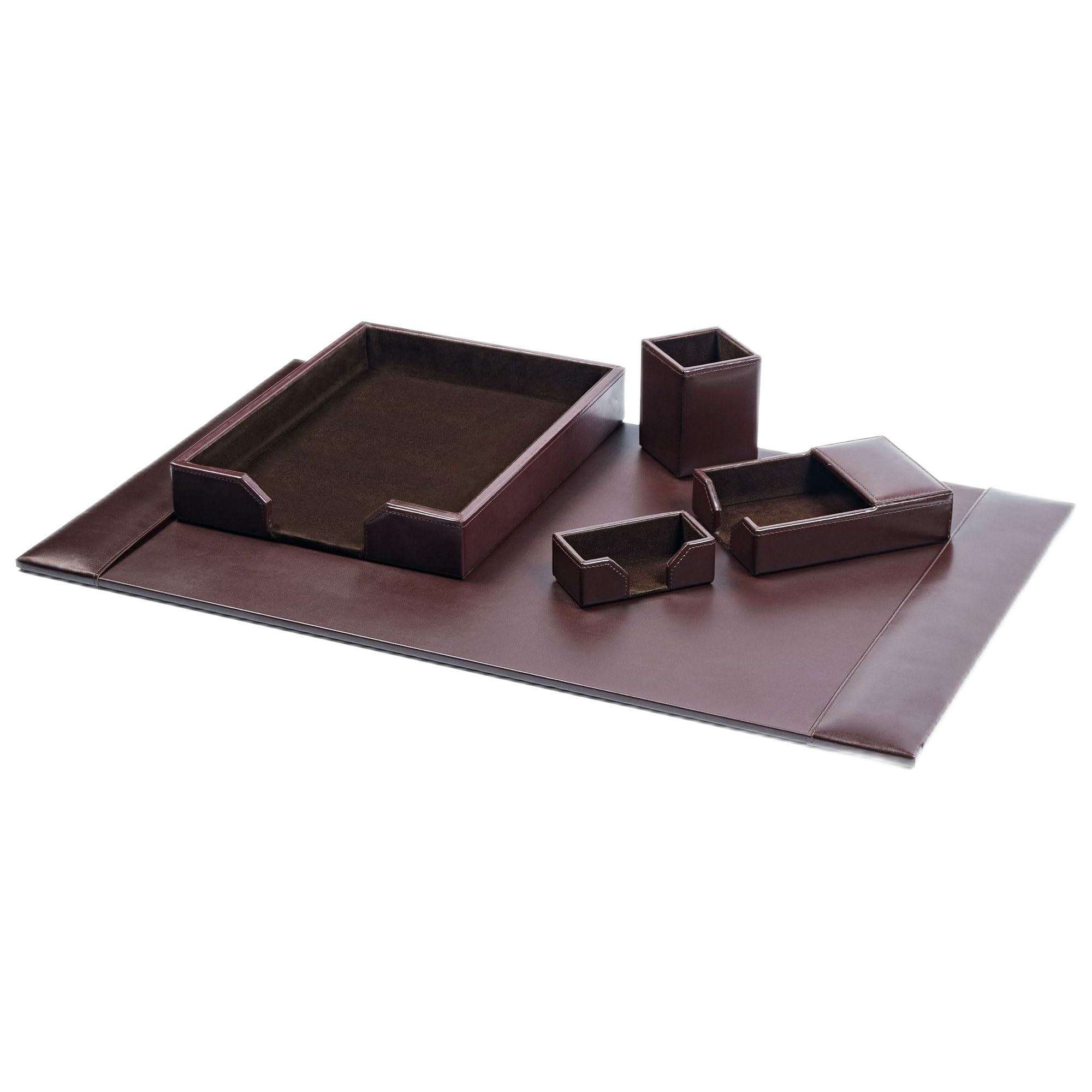 Dacasso Bonded Leather Desk Set