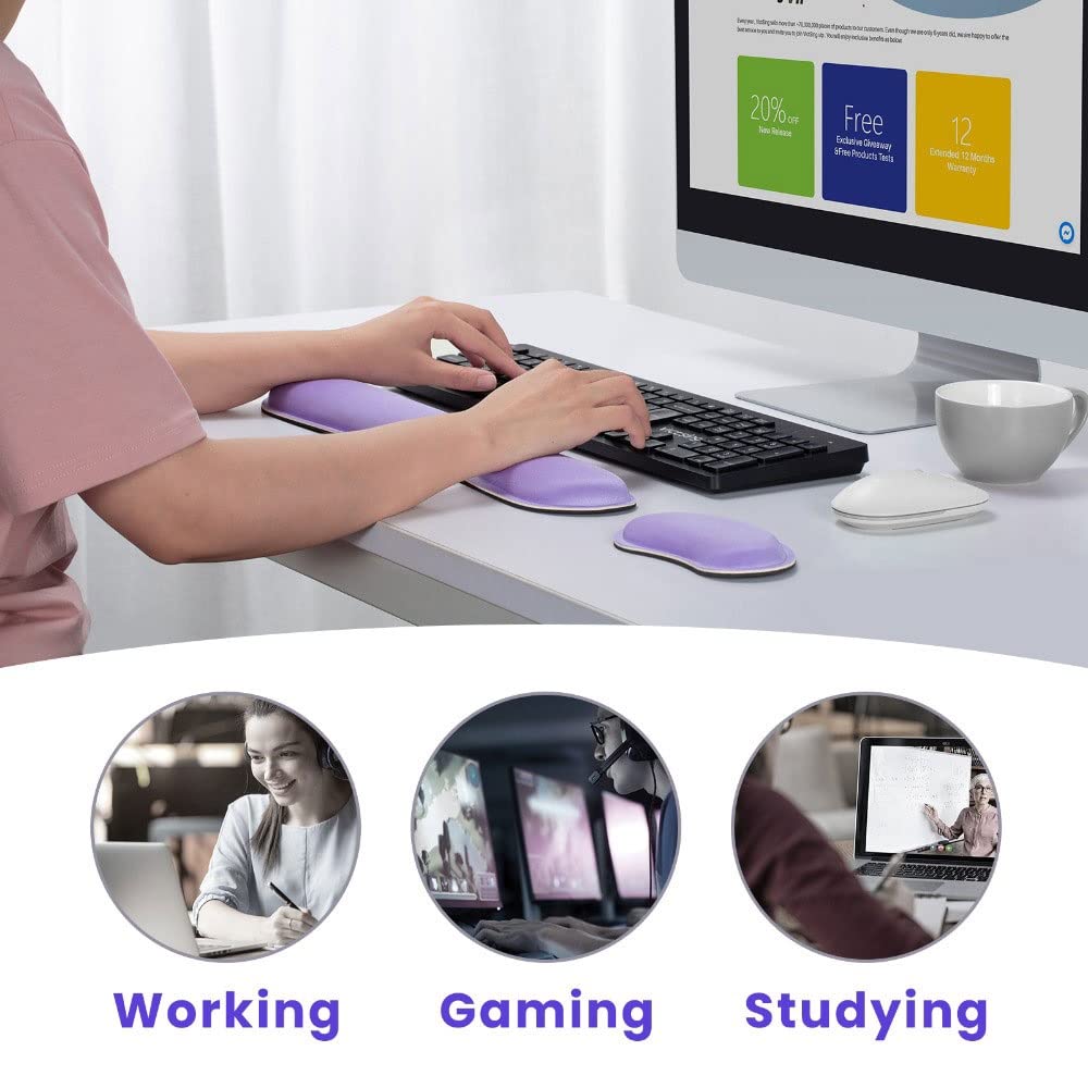 Mechanical Keyboard Wrist Rest Set
