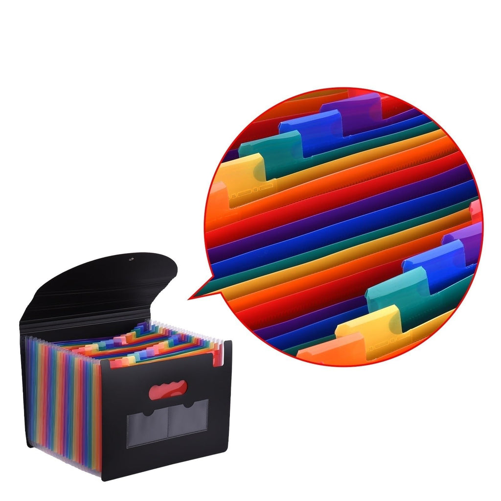 Expanding File Organizer Box