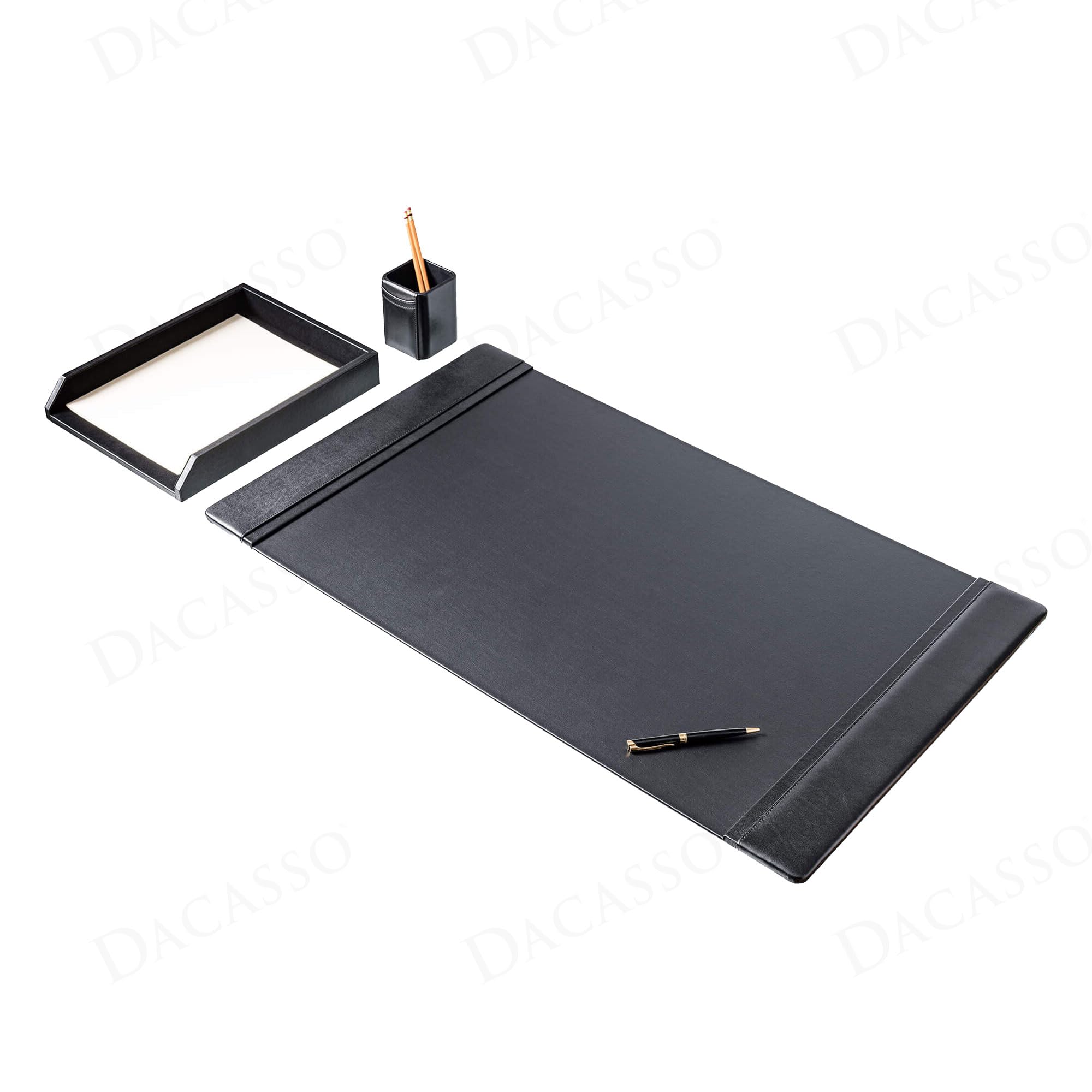Dacasso Bonded Leather Desk Set