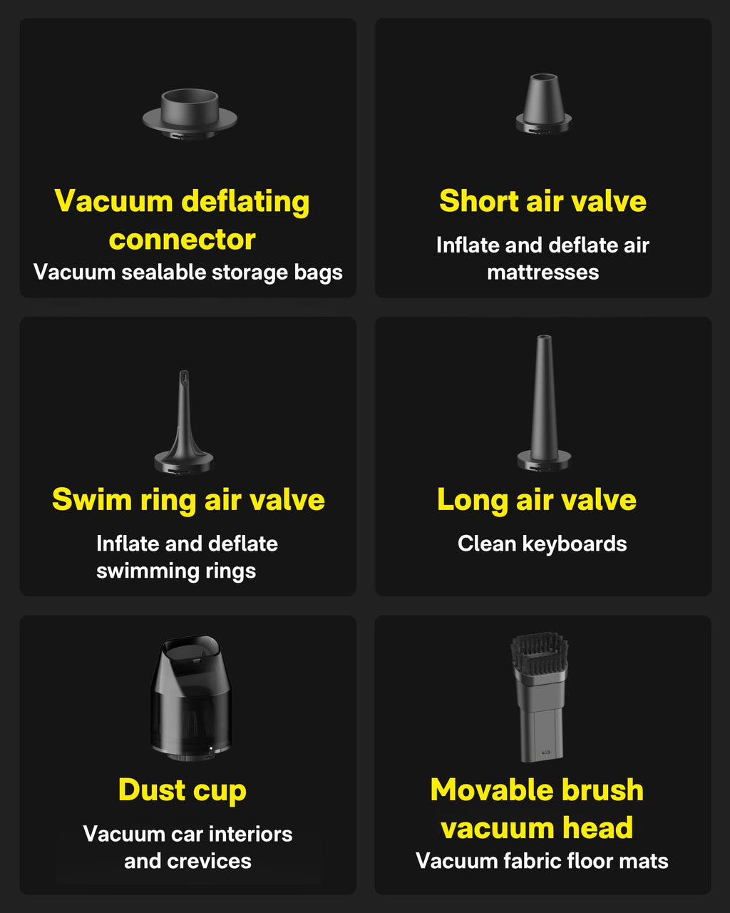 Cordless Handheld Vacuum & Air Duster