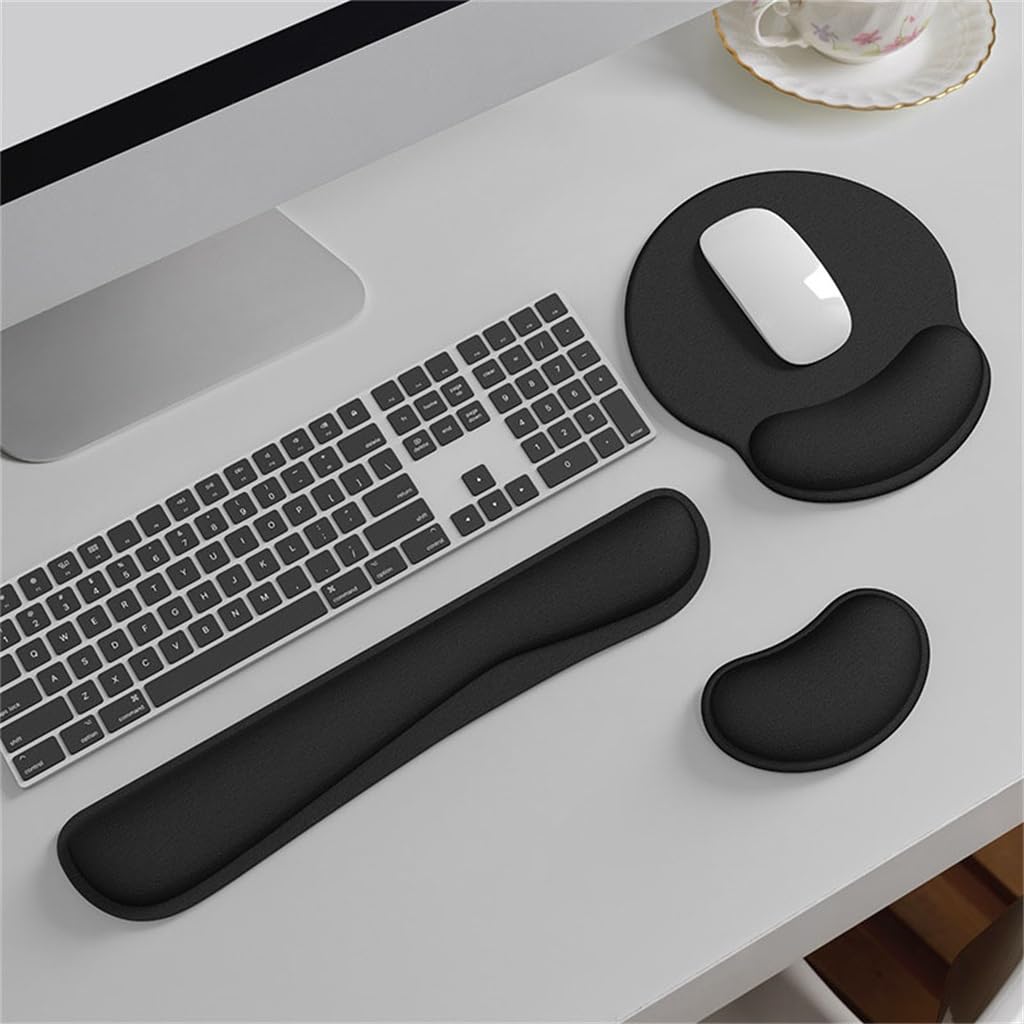 Memory Foam Keyboard & Mouse Wrist Rest