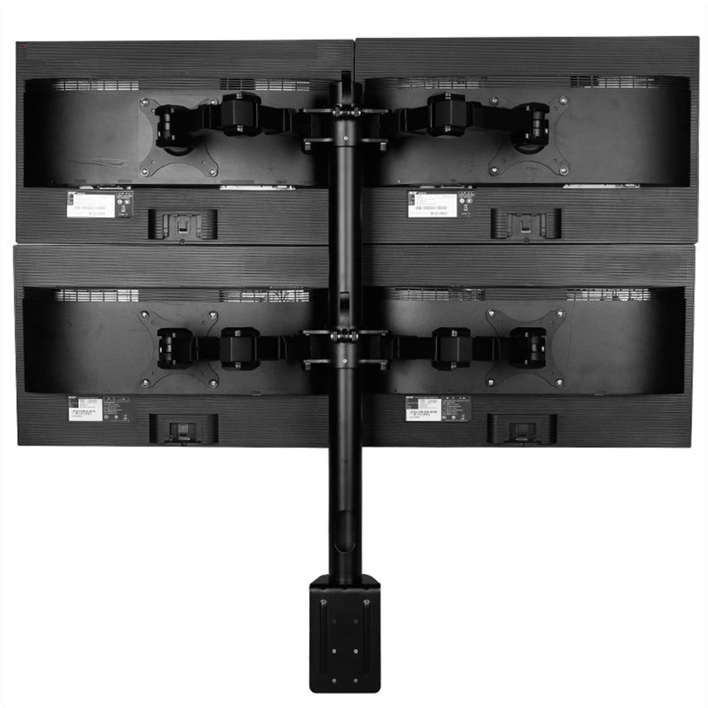 Quad Monitor Desk Mount