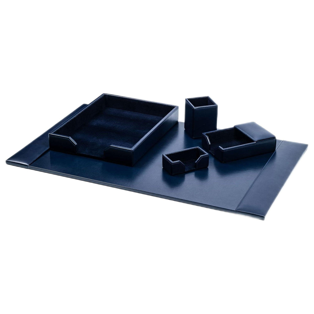 Dacasso Bonded Leather Desk Set