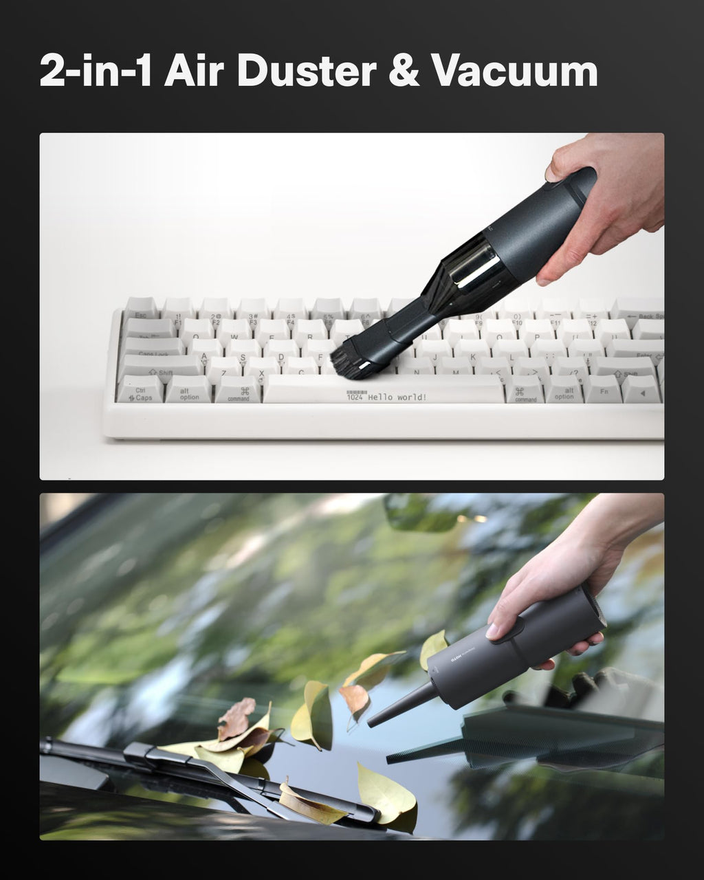 Cordless Handheld Vacuum & Air Duster