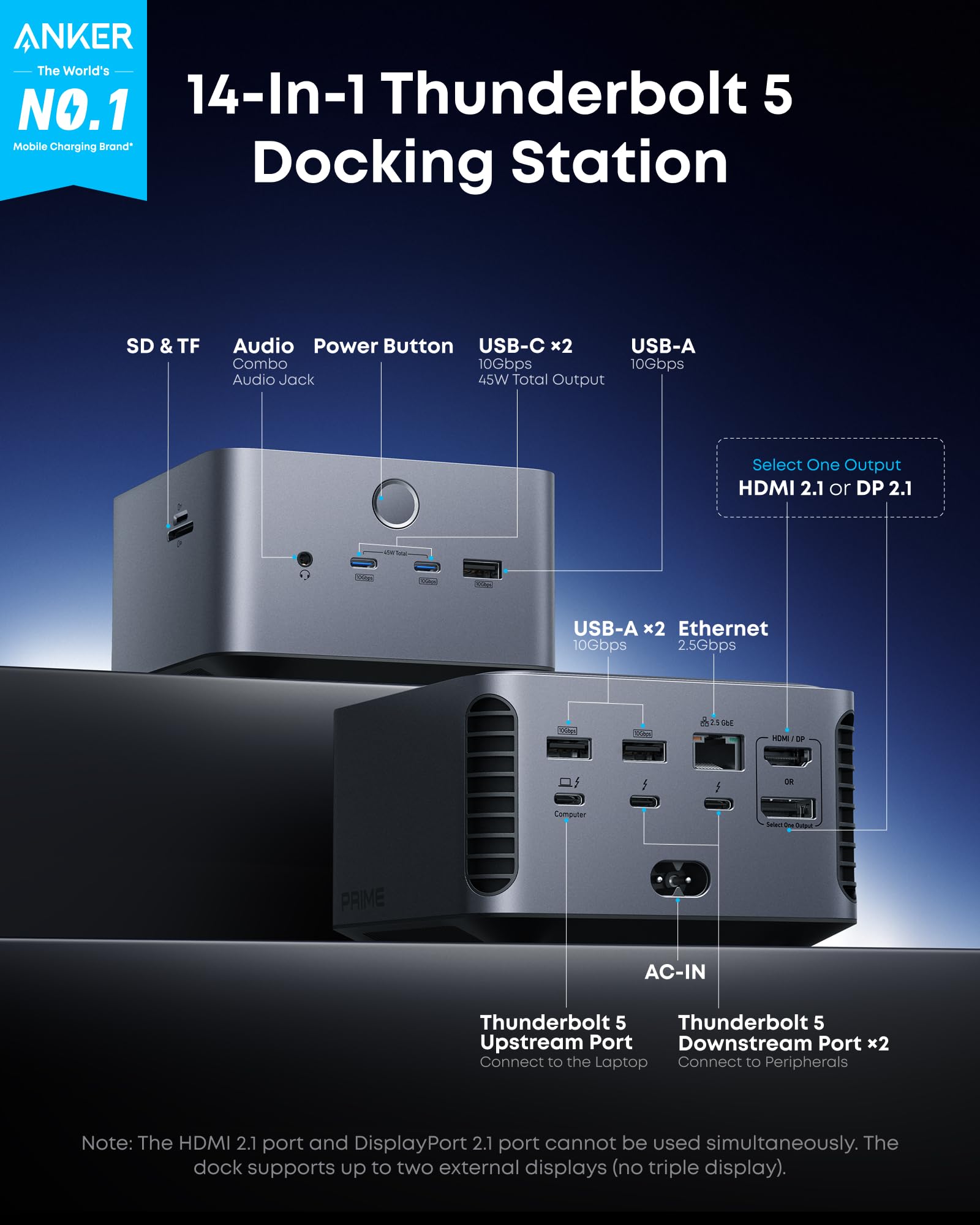 Thunderbolt 5 Docking Station