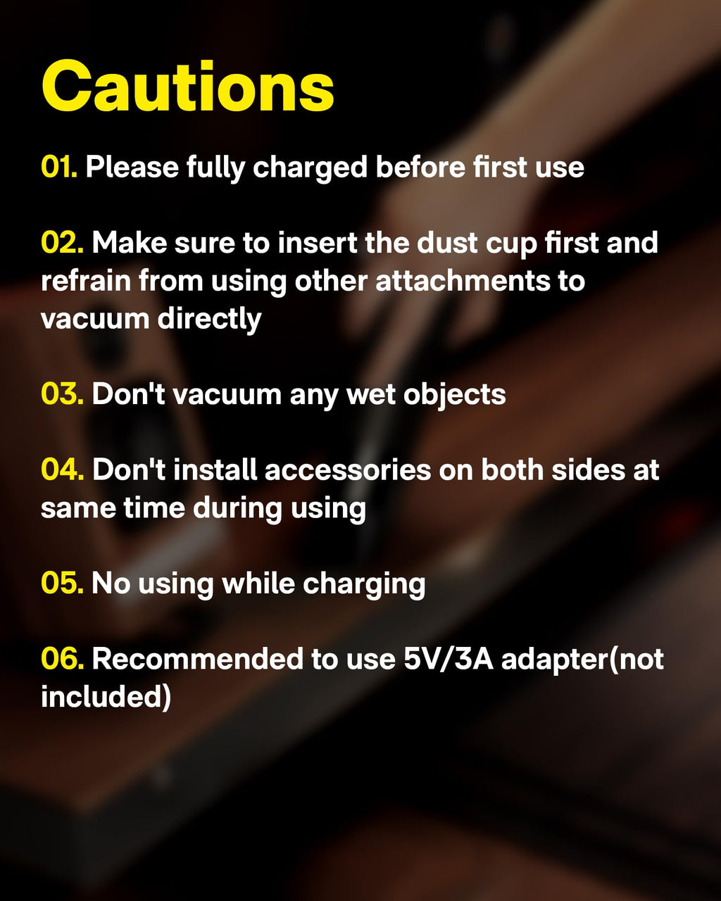 Cordless Handheld Vacuum & Air Duster