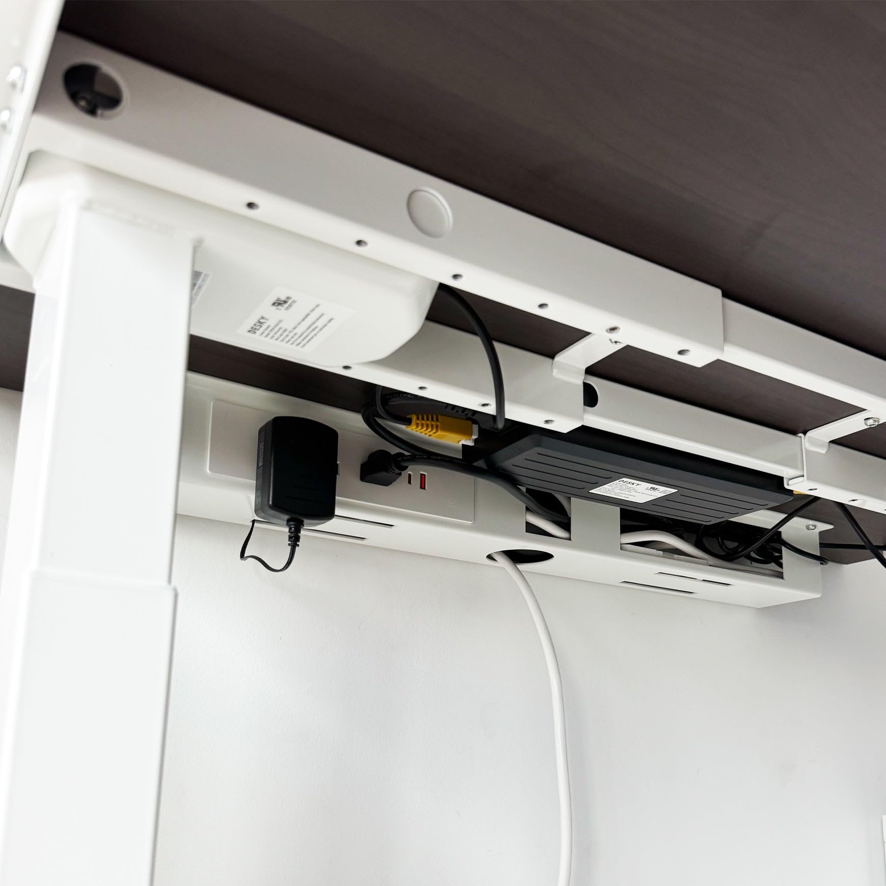 Desky Mini Cable & Power Tray