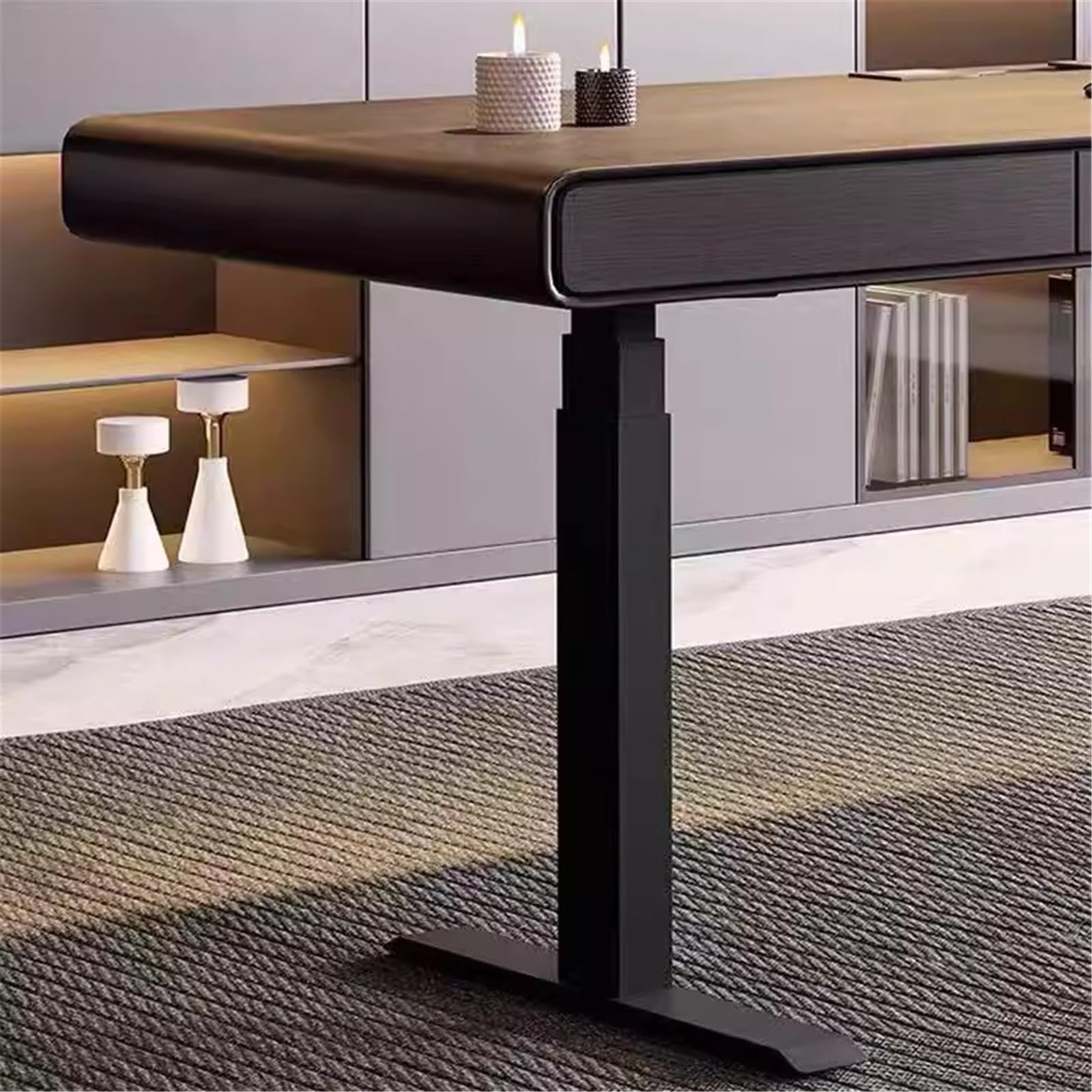 Electric Standing Desk with Drawer