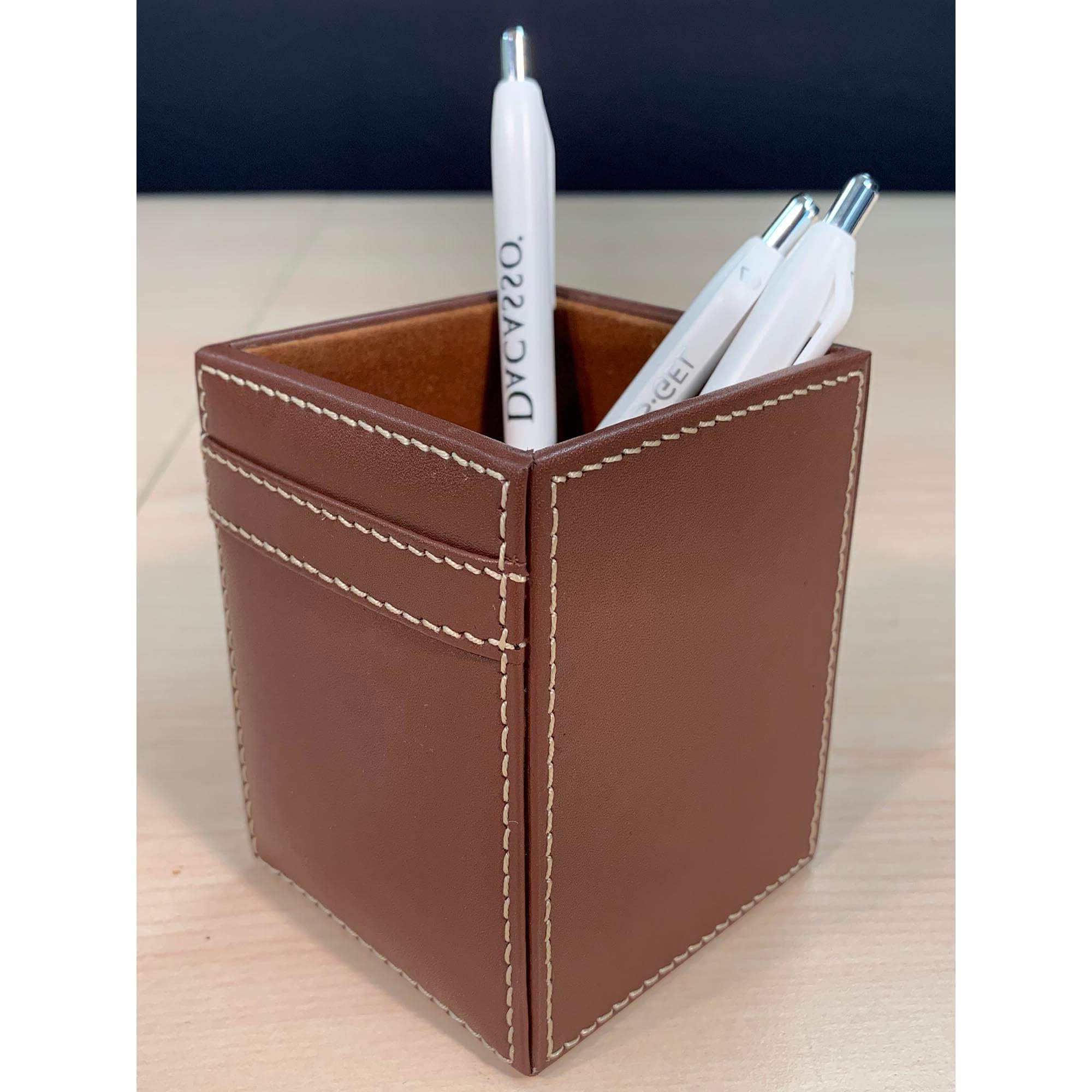 Leather Desk Pad Set
