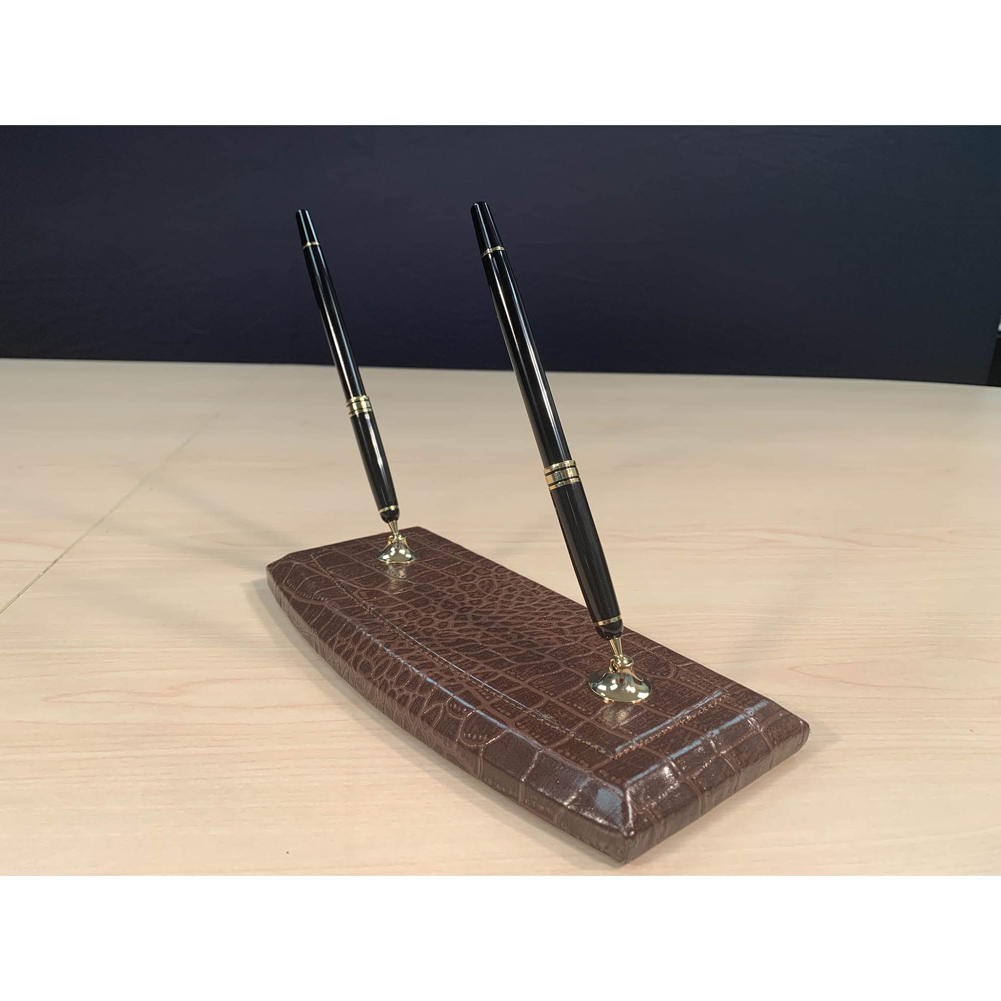 Leather Executive Desk Set