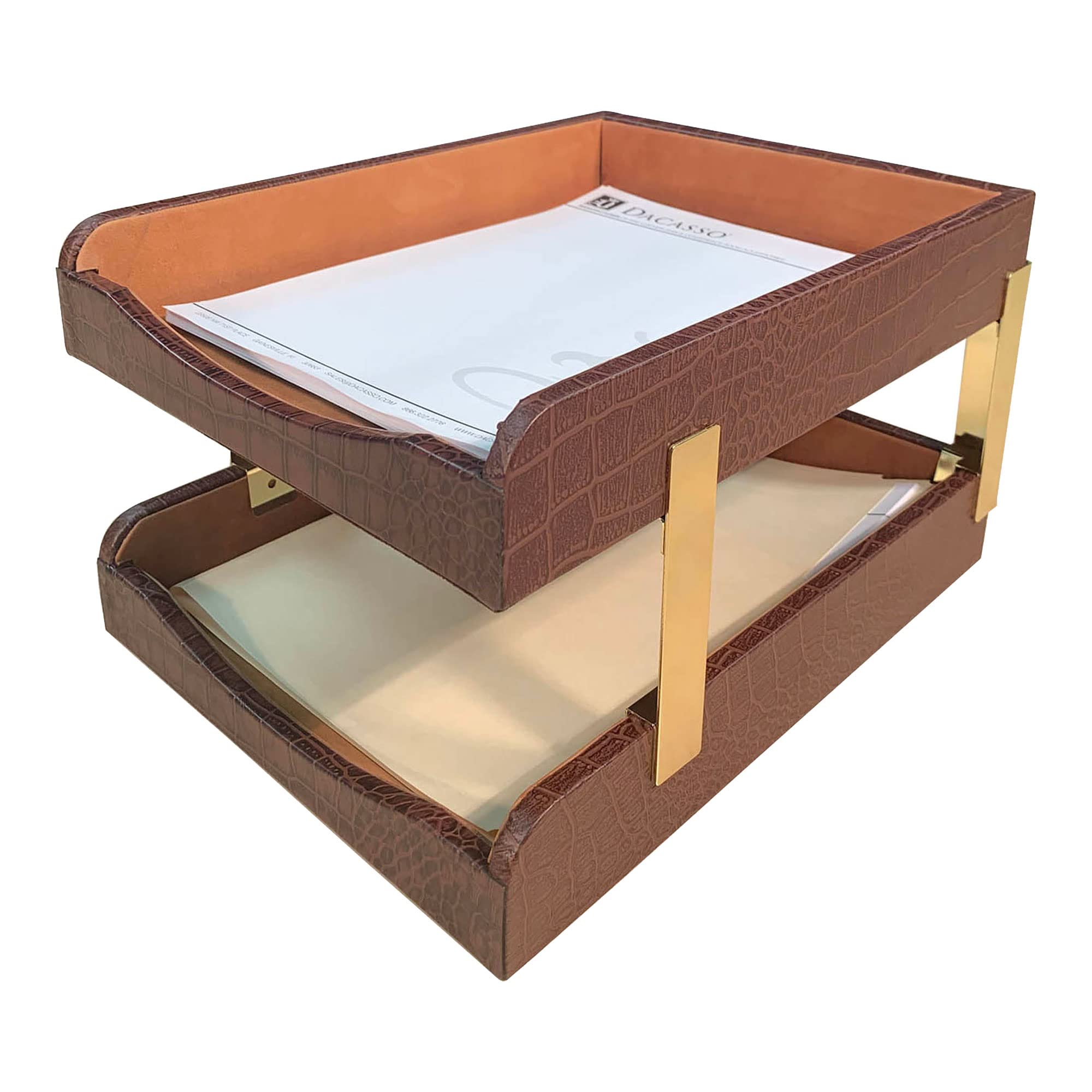 Leather Executive Desk Set