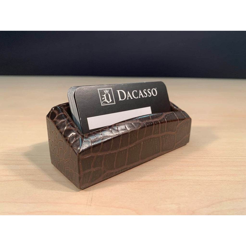 Leather Executive Desk Set