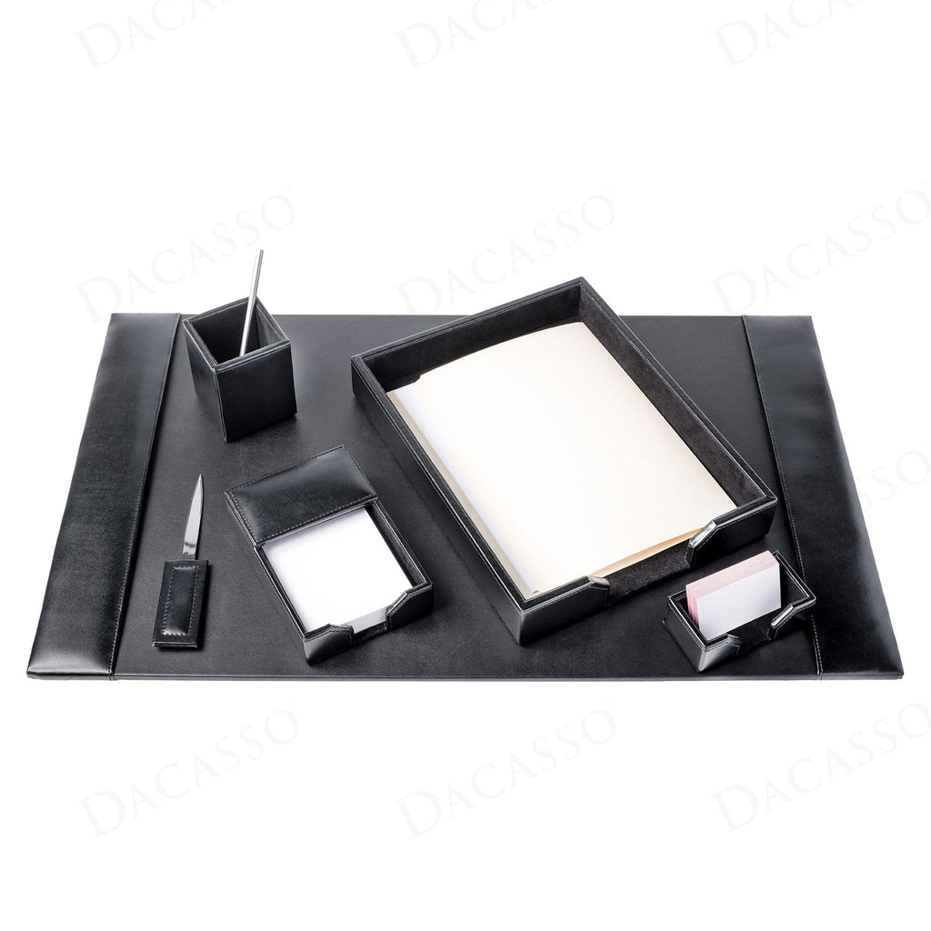 Dacasso Bonded Leather Desk Set
