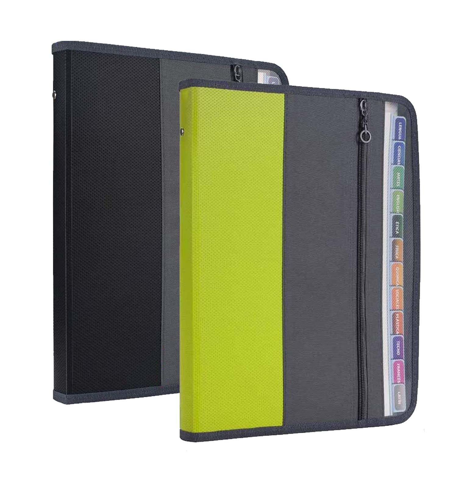 NAFY Expanding File Folders, 13 Pockets Document Organizer with Zipper