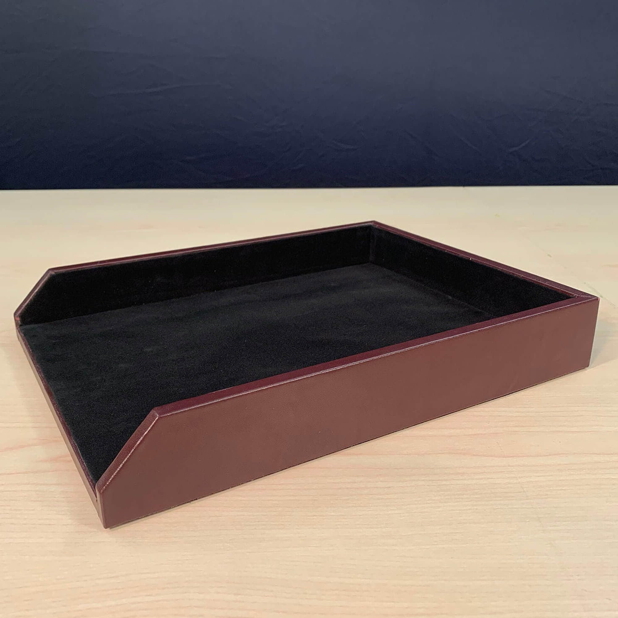 Leather Executive Desk Accessory Set