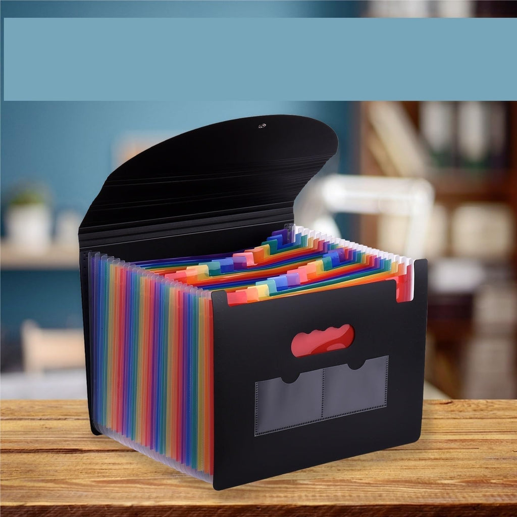Expanding File Organizer Box