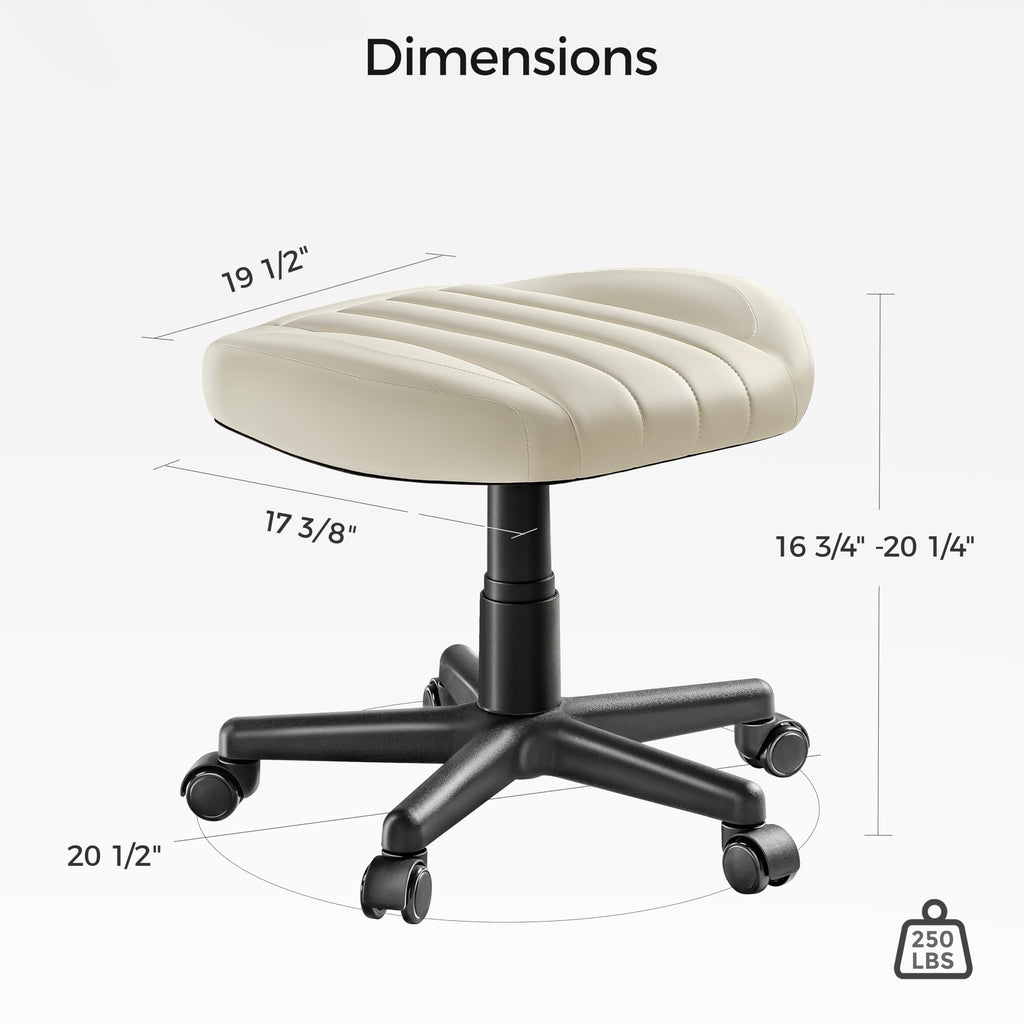Adjustable Rolling Swivel Stool