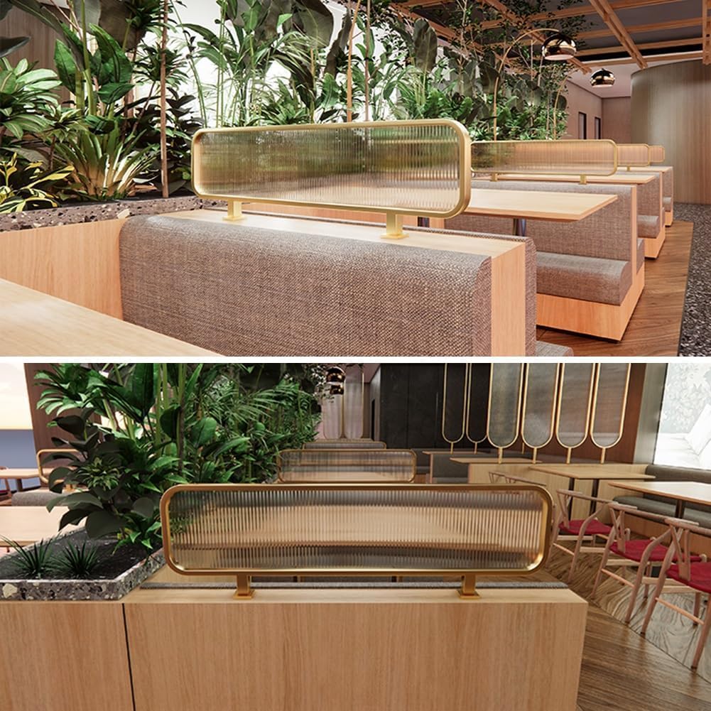 Metal Desk Privacy Divider