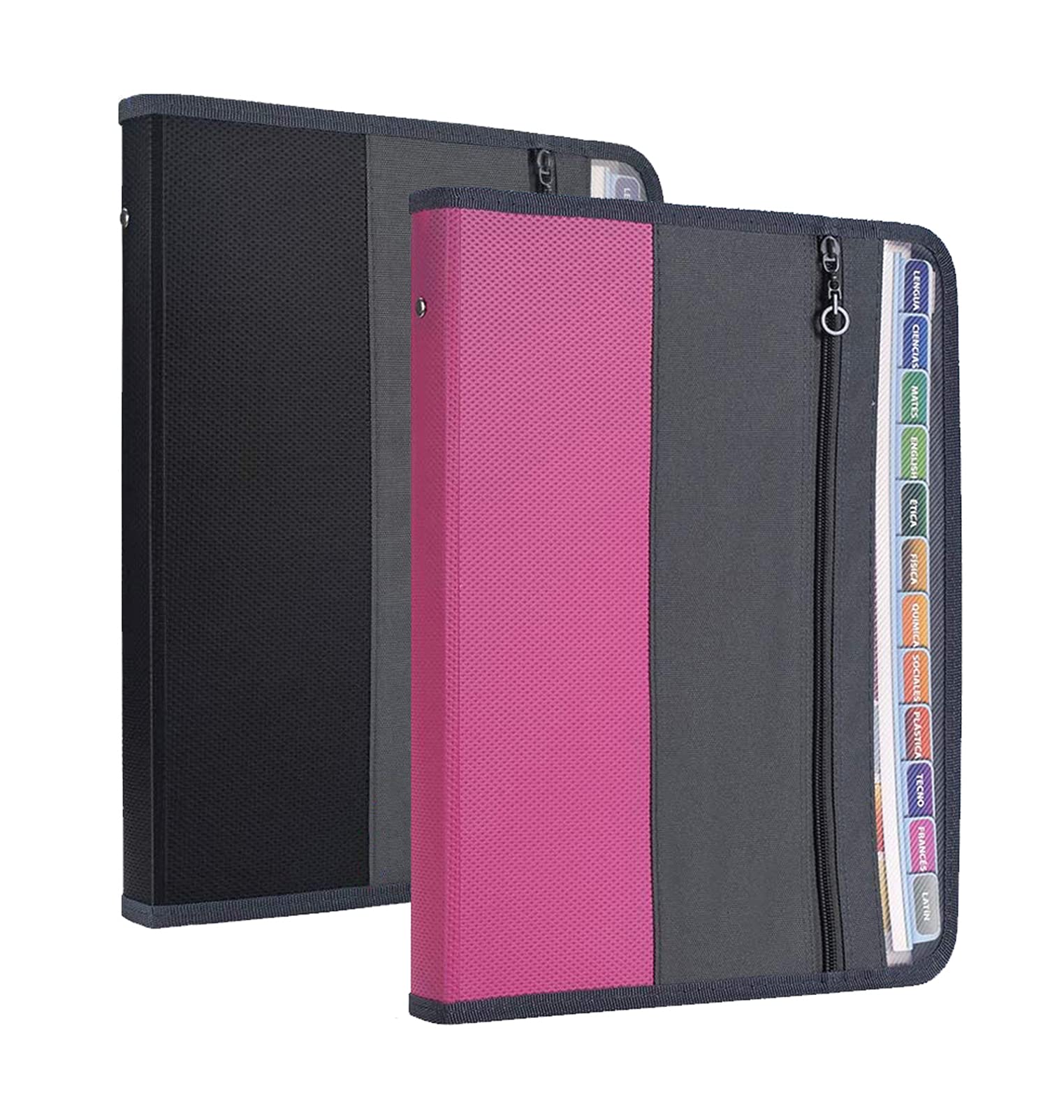 NAFY Expanding File Folders, 13 Pockets Document Organizer with Zipper