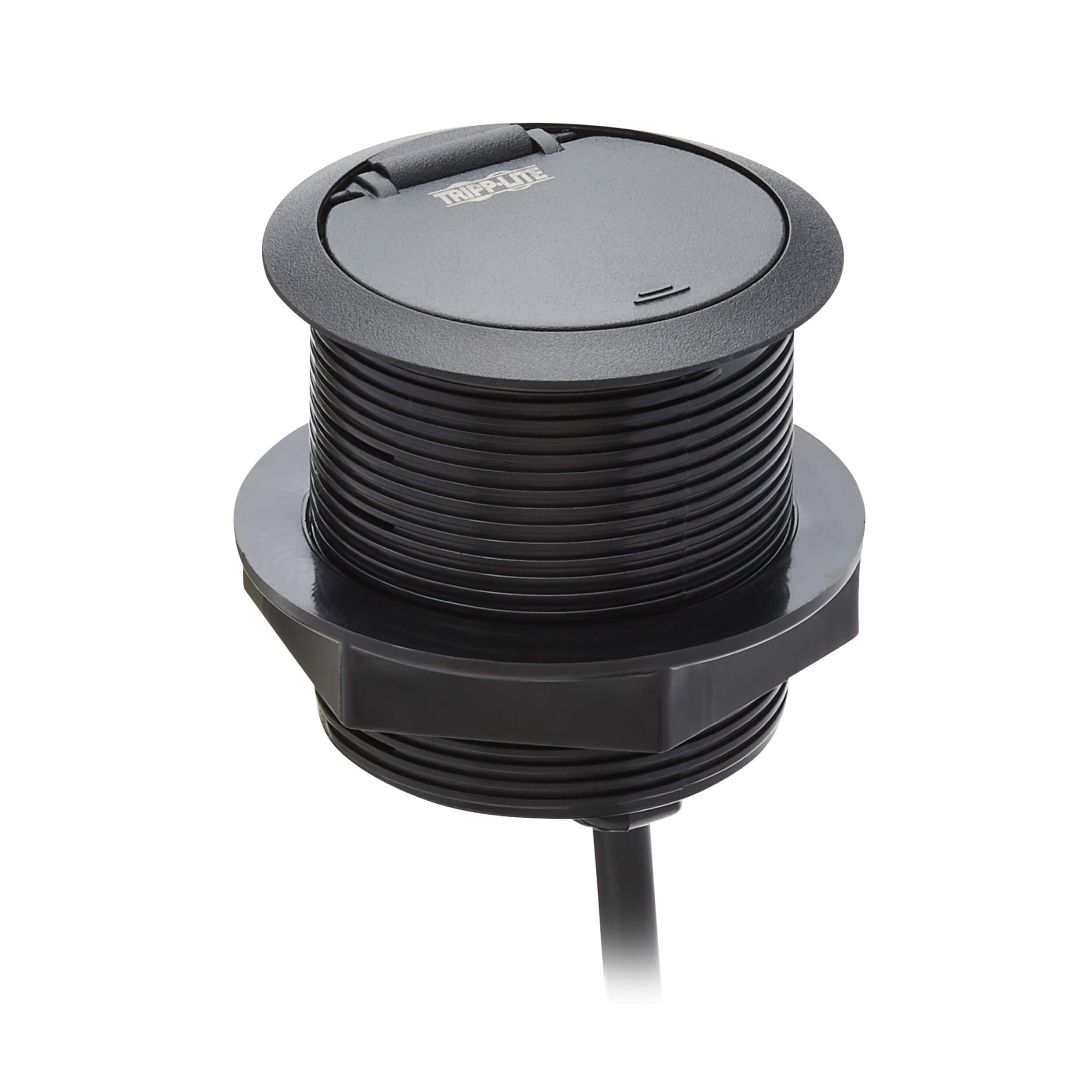 Desktop Power Grommet with USB Charging