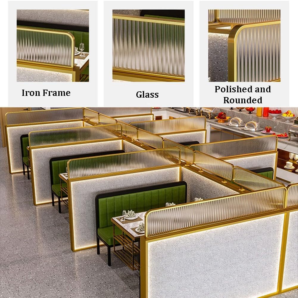 Metal Desk Privacy Divider