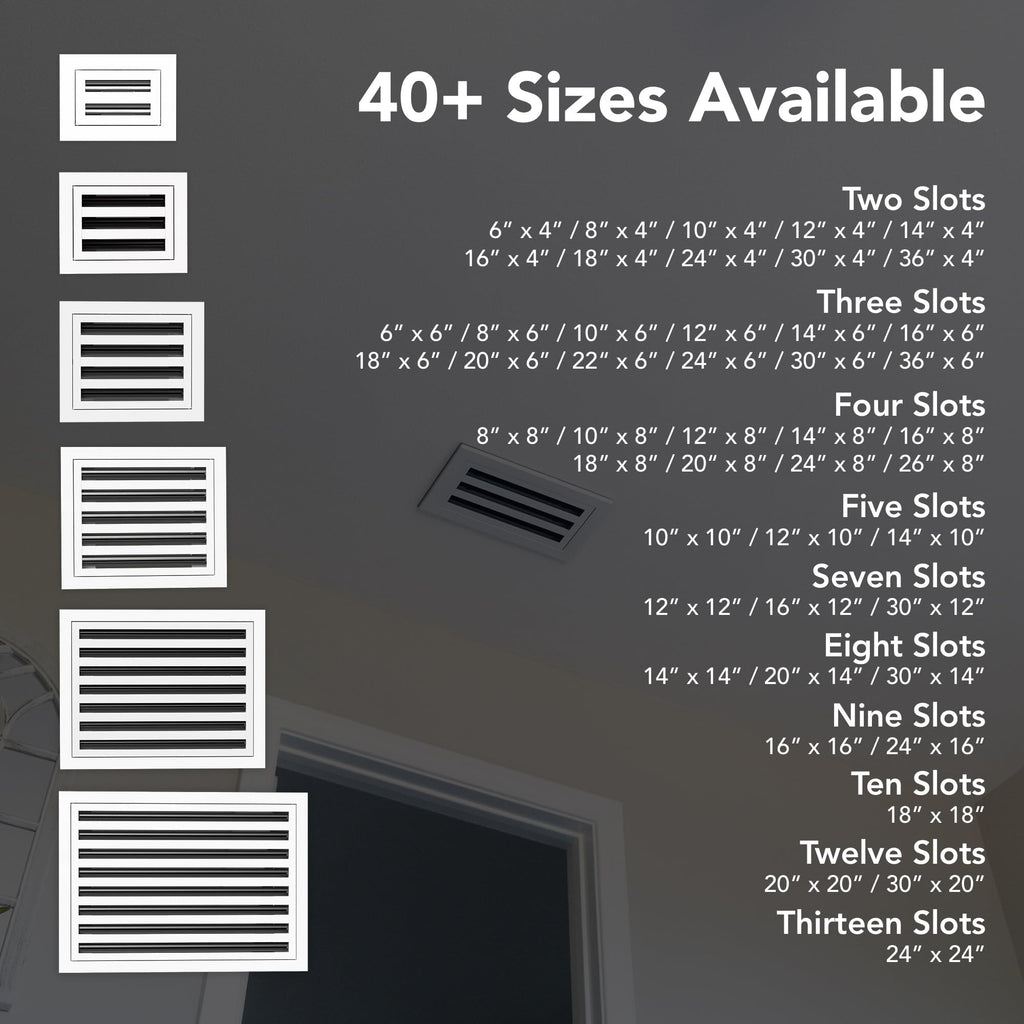 Linear Slot Air Vent Grille