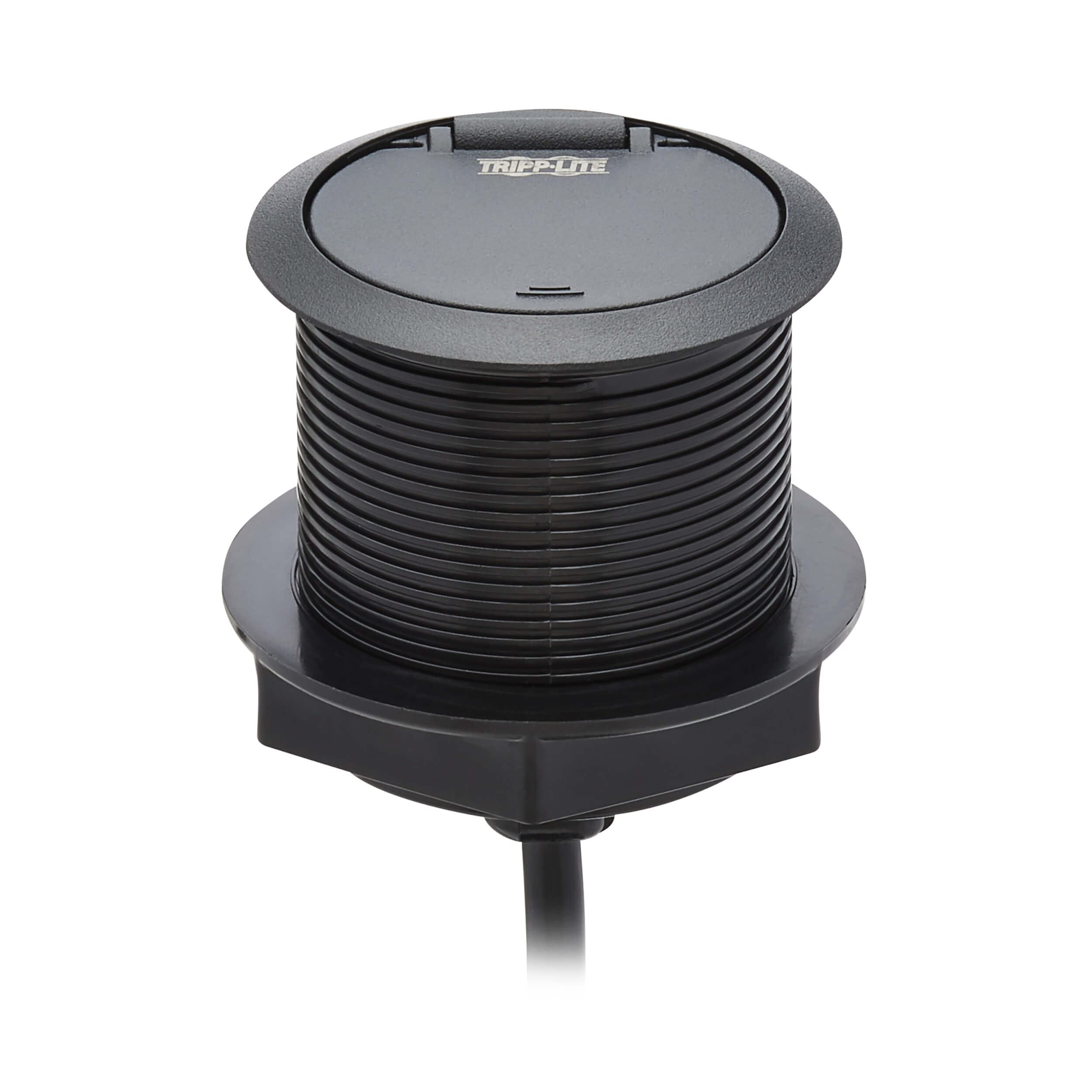 Desktop Power Grommet with USB Charging