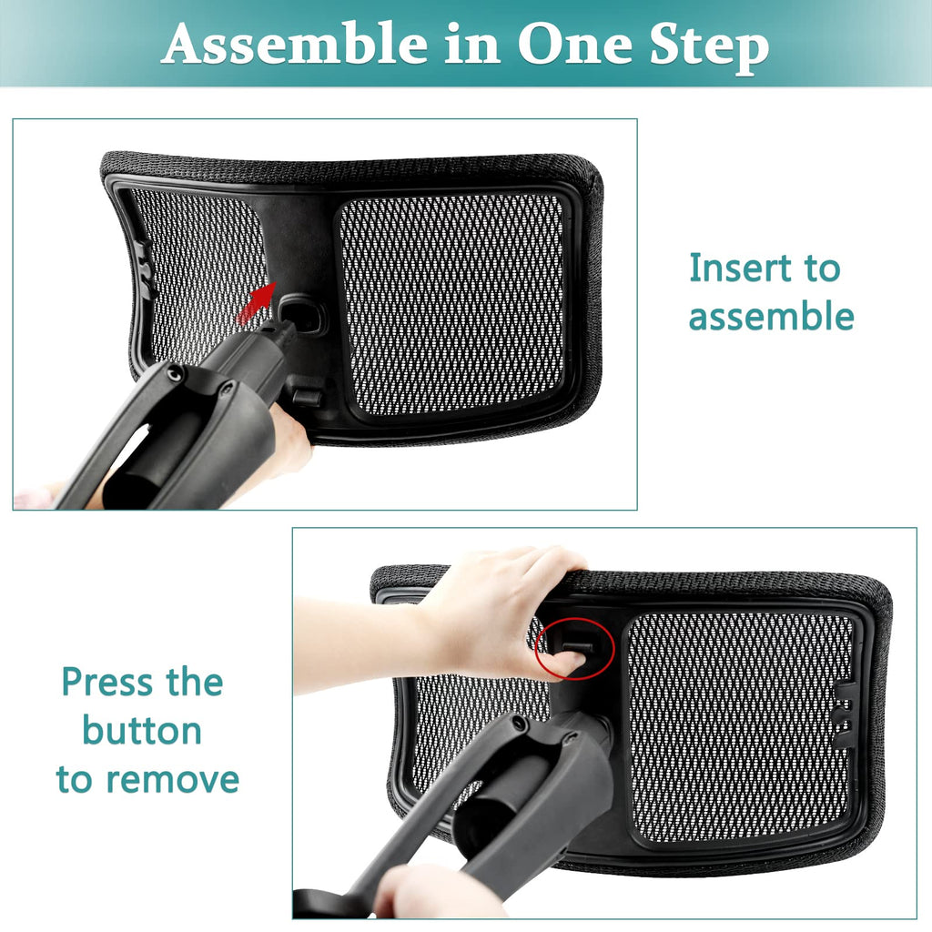 Adjustable Rolling Under Desk Footrest